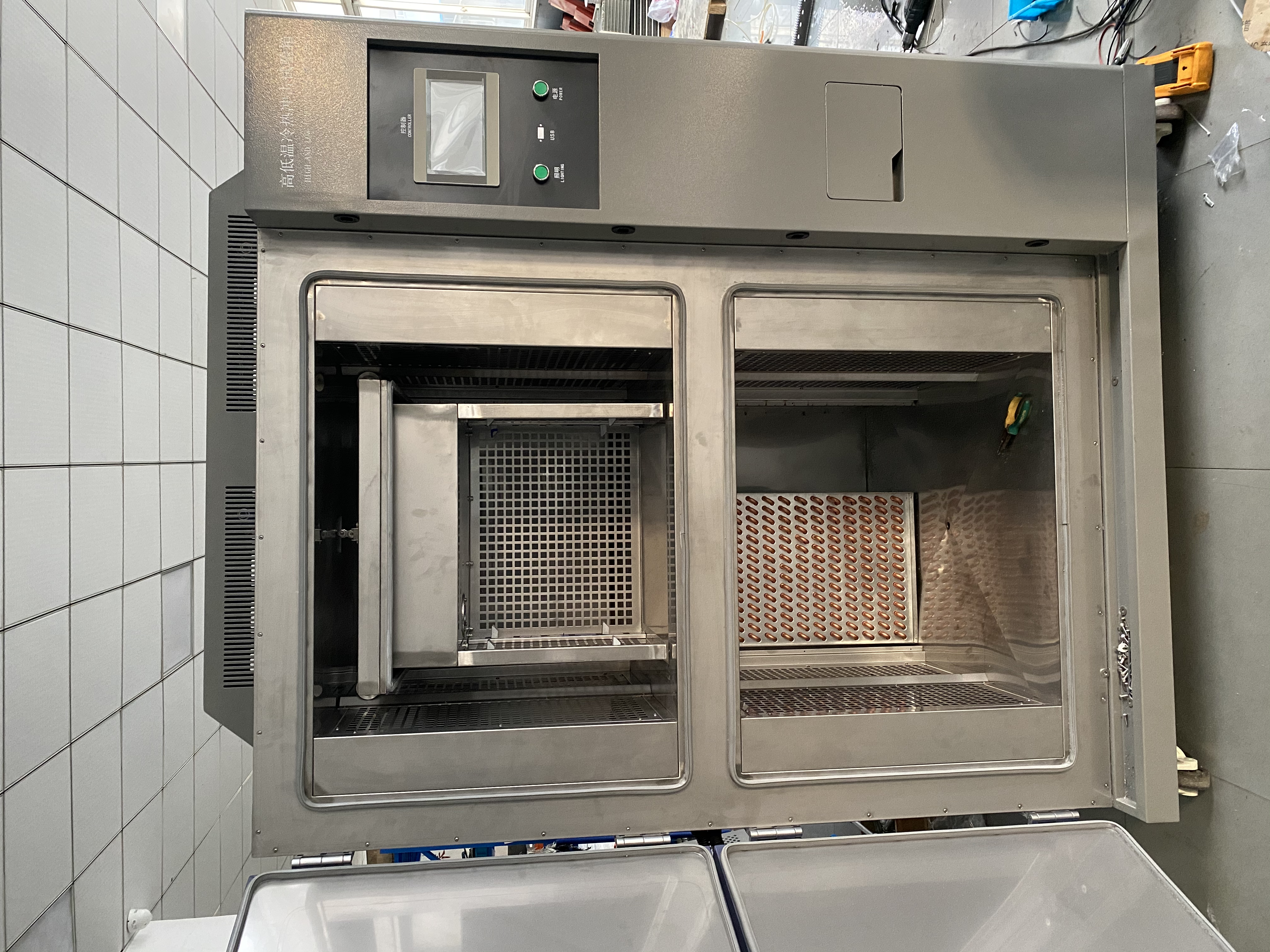 冷熱沖擊試驗箱示意圖